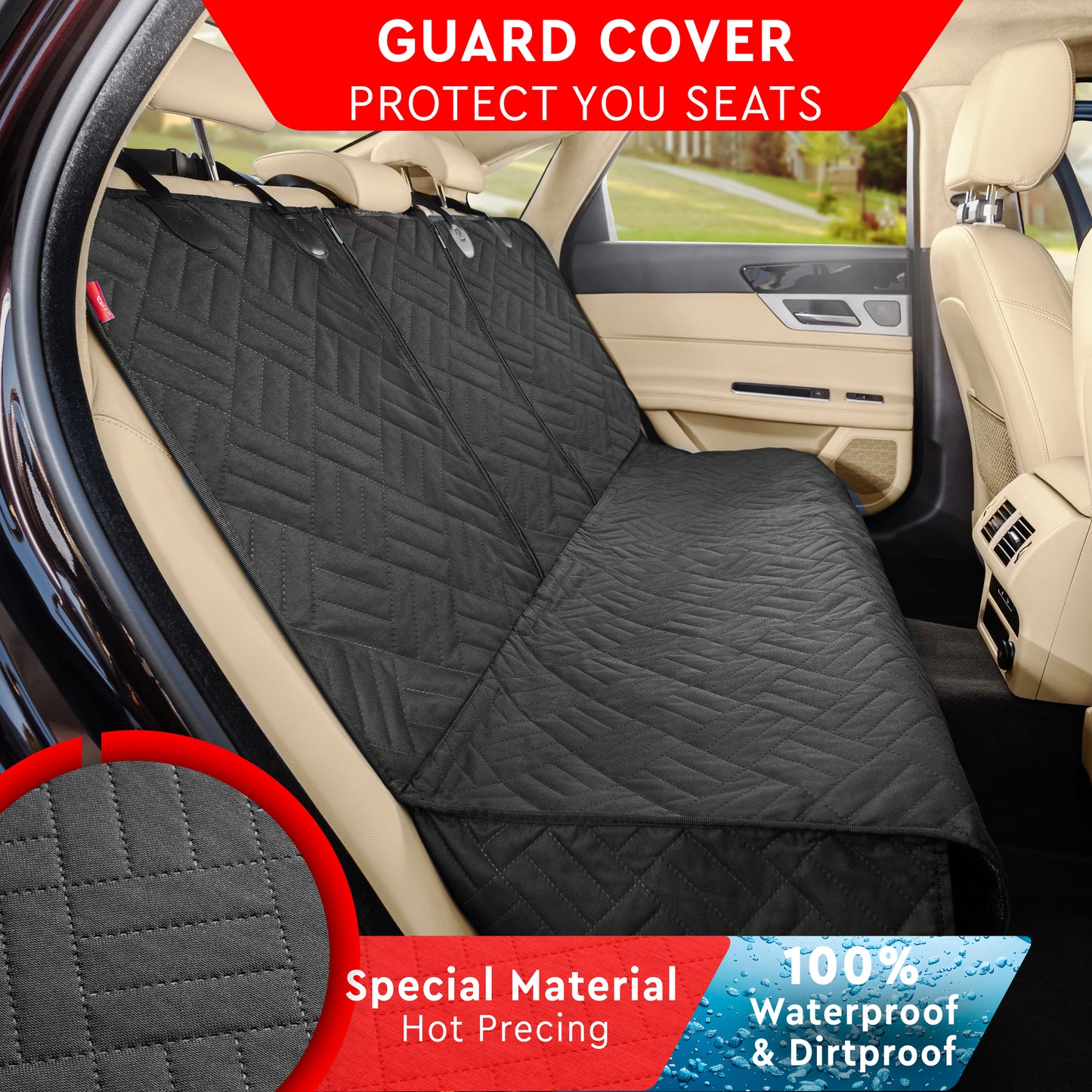 H Helteko Seat Back Cover for Bench Seats